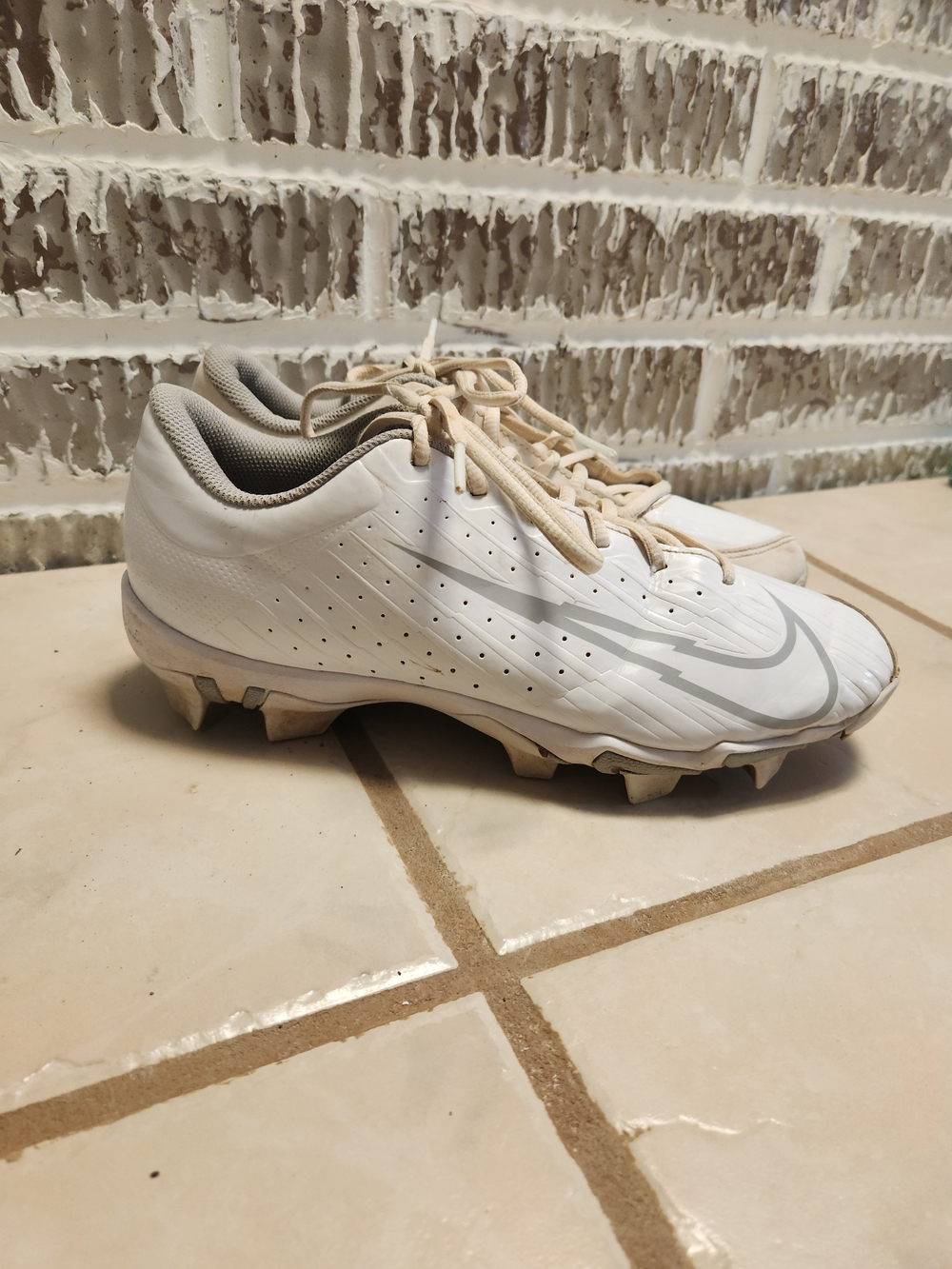 Nike Vapor White Cleats